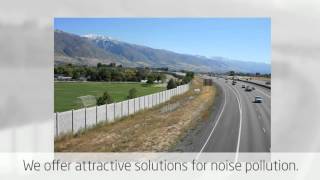 preview picture of video 'Sound Barrier Fence | AFTEC Concrete Fence Forming Systems'