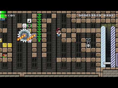 Beginner Escape Room by Chris - Super Mario Maker - No Commentary 1bm