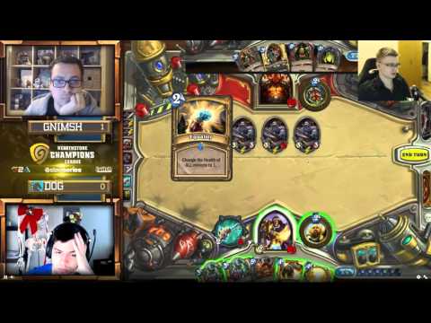 Hearthstone Champion League 3 - 1: Gnimsh - Dog