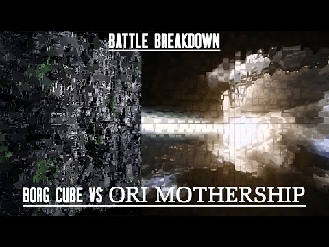 Borg Cube Vs Ori Mothership Battle Breakdown