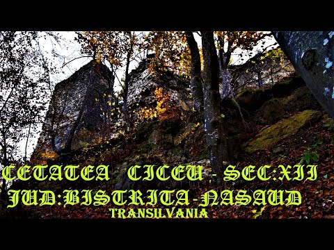 🏰CETATEA CICEU,SEC-XIII,JUD.BISTRITA-NASAUD,TRANSILVANIA🔶CICEU FORTRESS,BISTRITA COUNTY,TRANSYLVANIA