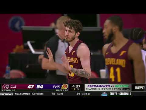 Şehmus Hazer 15 dakika maçta kaldı, 4 sayı 2 asist kaydetti | Cleveland Cavaliers - Phoenix Suns