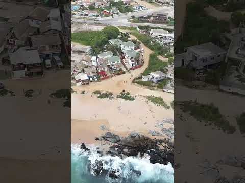 Recorrido aéreo por El Tabo, una hermosa comuna del litoral central de Chile.