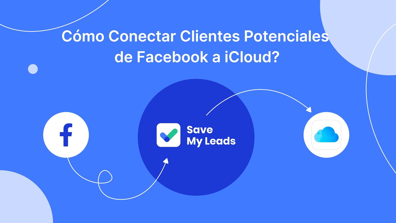 Cómo conectar clientes potenciales de Facebook a iCloud