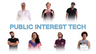(Audio Described) Meet the future of tech - #PublicInterestTech