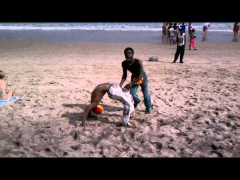 Performers at Accra, Ghana in Africa
