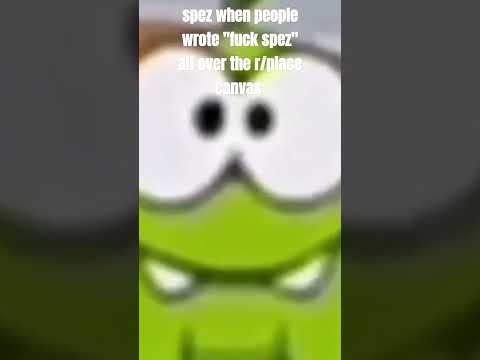 spez when people wrote "fuck spez" all over the r/place canvas