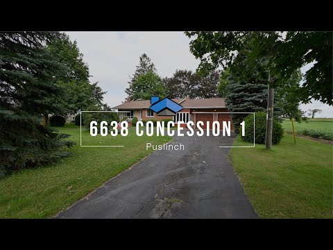 6638 Concession 1 Puslinch - Overview Video - Unbranded