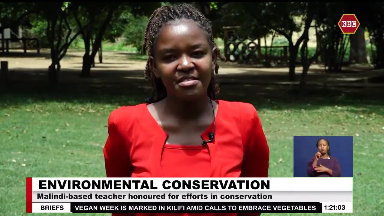 Malindi-based teacher honoured for efforts in conservation