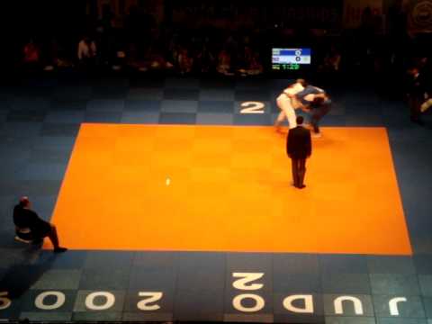 Henk Grol WK Judo 2009 halve finale
