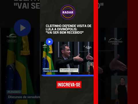 "LULA SERÁ BEM RECEBIDO": A DECLARAÇÃO DE CLEITINHO