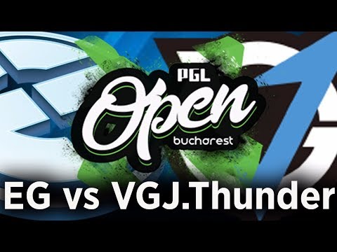 [EPIC] EG vs VGJ Thunder Game3 , PGL Open Bucharest 2017, VGJ vs EG