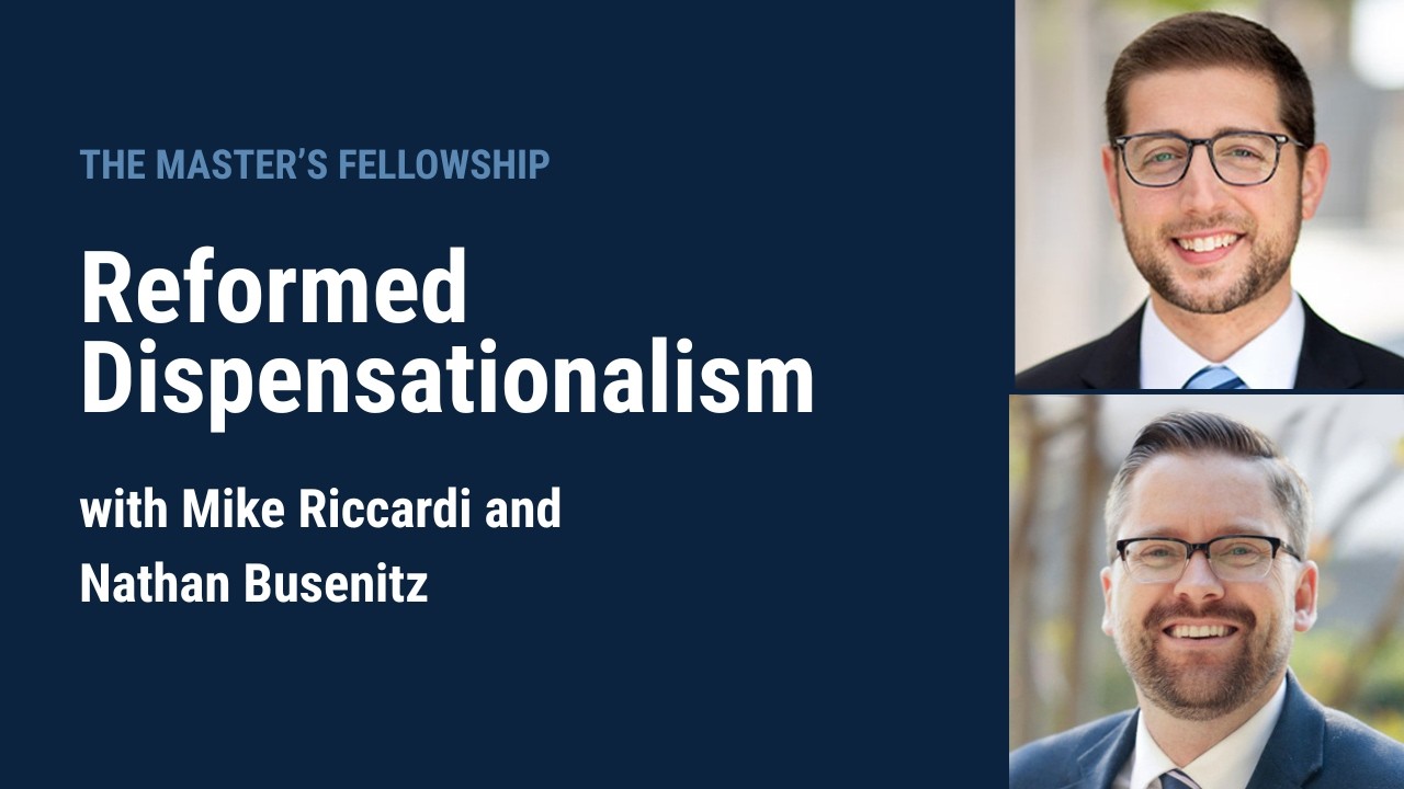 Reformed Dispensationalism | Dr. Nathan Busenitz and Dr. Mike Riccardi | TMF Zoom Call