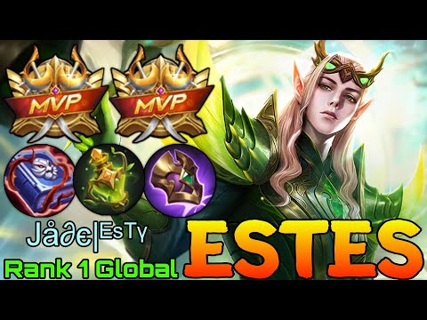 MVP Build Estes Perfect Support - Top 1 Global Estes by Jå∂є|ᴱˢᵀᵞ - Mobile Legends
