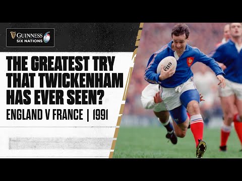THE GREATEST FRENCH TRY? 🇫🇷 | Philippe Saint-André with a wonder try.