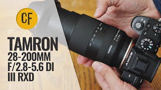 Video thumbnail for Tamron 28-200mm f/2.8-5.6 Di III RXD lens review with samples by Christopher Frost