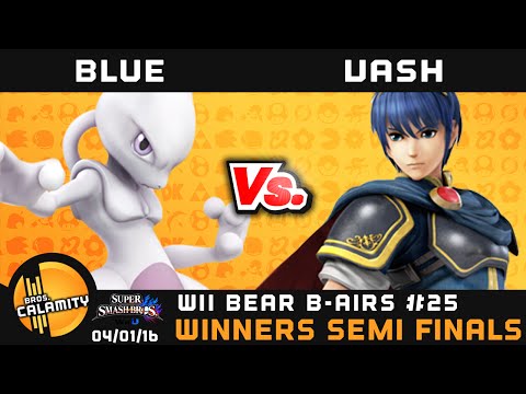 WBB #25 | LoF Blue (Mewtwo) vs Vash (Marth) - Winners Semi Finals - Sm4sh Singles