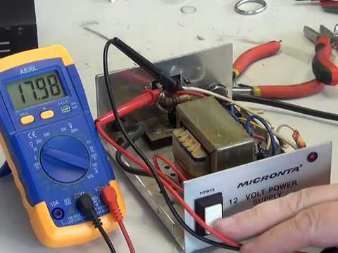 NOT a CB Power supply! - Micronta 22-9127C 12V power supply - overhaul