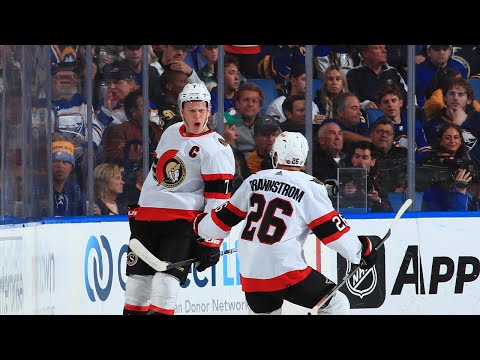 Brady Tkachuk gets things started for the Senators