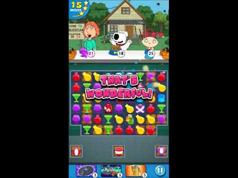 Family Guy Another Freakin Mobile Game Level 408 - NO BOOSTERS