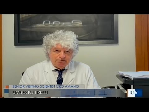 Prof. Umberto Tirelli al TGR Friuli Venezia Giulia