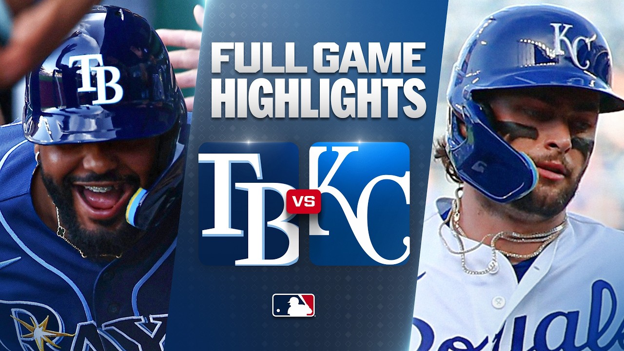 7월1일 탬파베이 캔자스시티 MLB 하이라이트