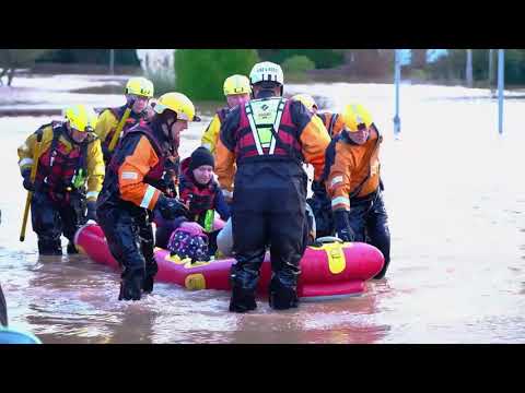 Storm Dennis Across Wales