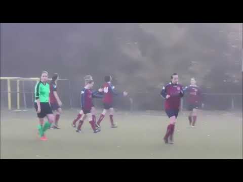 BS Sport A (JVGH Ladies) - Fufo Beringen: doelpunt Lotte Van Den Steen (4-2)