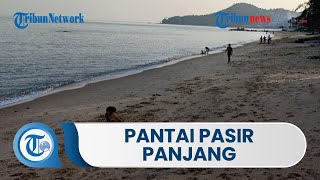 Destinasi Wisata Pantai Pasir Panjang Singkawang Kalbar, Pengunjung Bisa Nikmati Kejernihan Air Laut