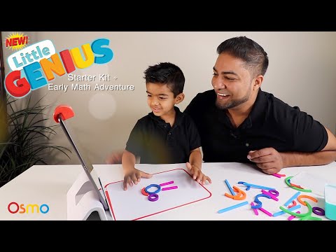 NEW OSMO Little Genius Starter Kit + Early Math Adventure! UNBOXING, SETUP AND LET'S PLAY!