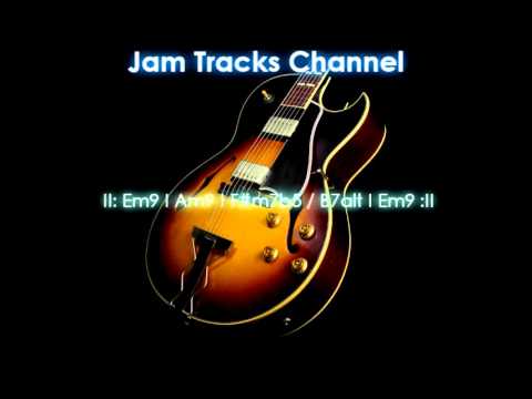 Smooth Jazz Guitar Backing Track (Em)