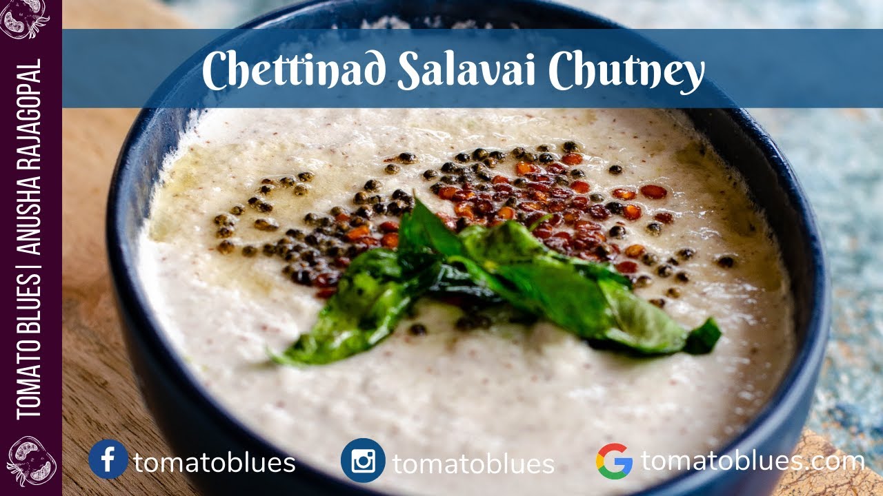 Chettinad Salavai Chutney | No Onion No Garlic Chutney | Easy Idli Dosa Side Dish