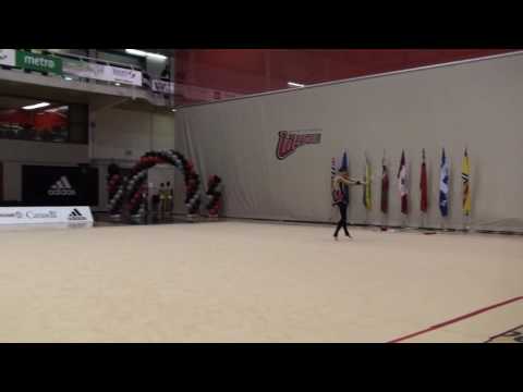 Iva Dolic SeniorO Hoop ON 2016 Canadian Championships RG