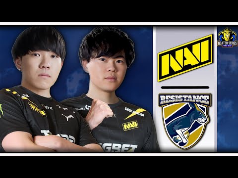 NAVI vs RESISTANCE | Goated Series | Clash of Clans