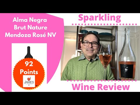 Alma Negra Brut Nature Rosé NV - 92 Points