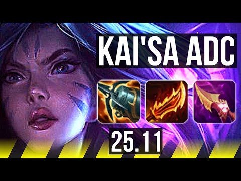 KAI'SA & Rakan vs SAMIRA & Nami (ADC) | Comeback | EUW Master | 25.11