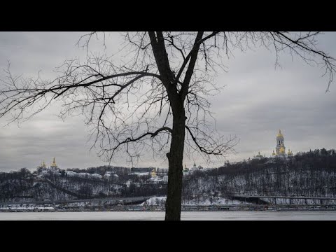 Watch: Frost falls on Kyiv as workers race to restore energy grids