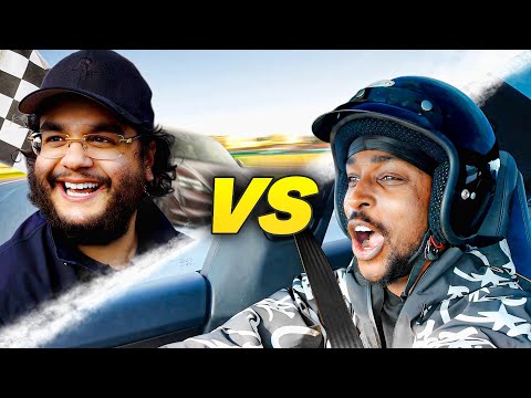 Alhan & Jme Go Drag Racing