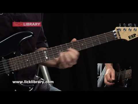 Mr Crowley - End Guitar Solo Performance With Danny Gill Licklibrary