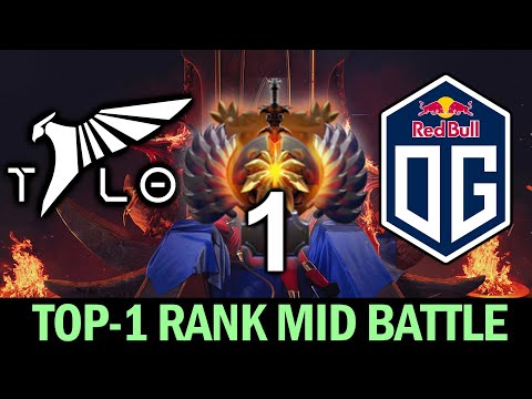 TOP-1 RANK Midlane Battle - Mikoto vs BZM on TI11 Allstar Ranked