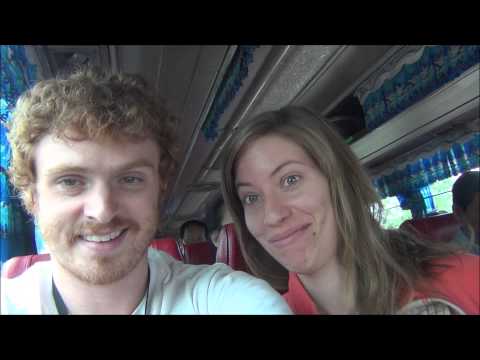 Bus Ride leaving Cambodia and entering Vietnam from Phnom Penh to Ho Chi Minh City (Saigon)