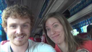Bus Ride leaving Cambodia and entering Vietnam from Phnom Penh to Ho Chi Minh City (Saigon)