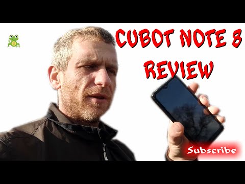 Review for compact phone Cubot NOTE 8 - Big camera test