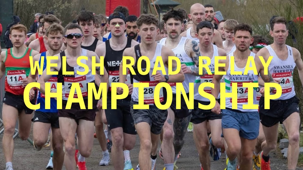 WINNING The Welsh Road Relay Championship