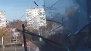🔴 Ukraine War -  Russian Tank Fires Directly At Residential Building • Nearly Hits Person Filming