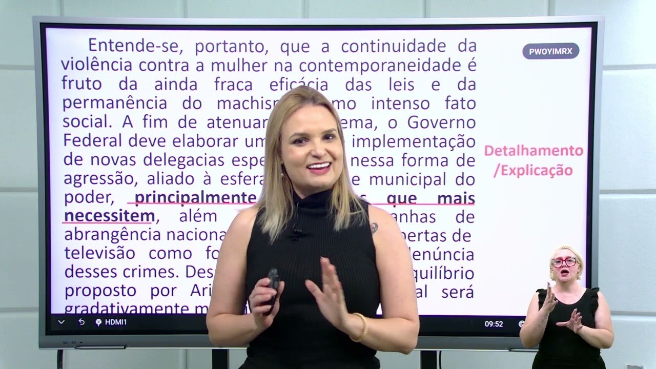 Aula 24 - Estudo Orientado Redação Nota Mil