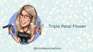 How to Make a Triple Petal Flower Wreath | Beginner Friendly