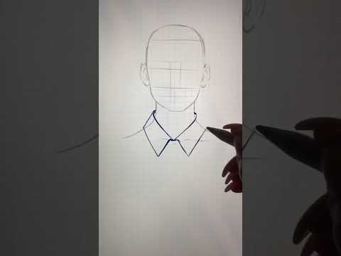 how to draw a collar✨😊#shorts#art#illustration#drawing#fashion#sketch #photoshop#painting#like