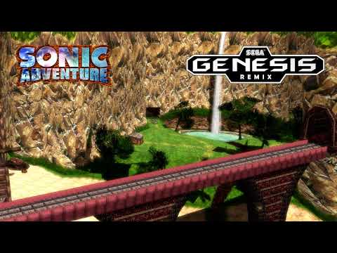 Sonic Adventure Mystic Ruins Sega Genesis remix