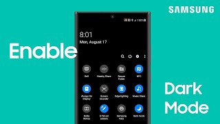 Enable Dark mode to use your Galaxy phone at night | Samsung US